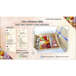 Tabla Premium Tequila 1800